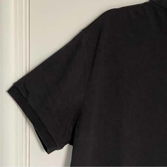 Lacoste Black Short Sleeve Pima Jersey Interlock Regular Fit Polo 3XL 47563 - Picture 10 of 12